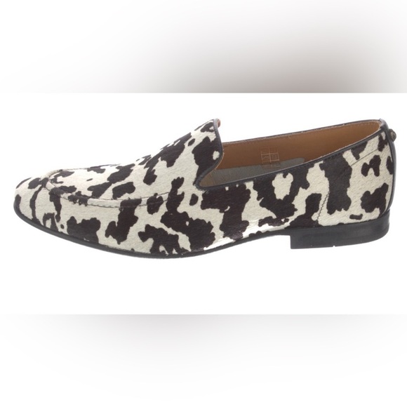 Kurt Geiger Ponyhair Animal Print Loafers Size 9 - Picture 2 of 4